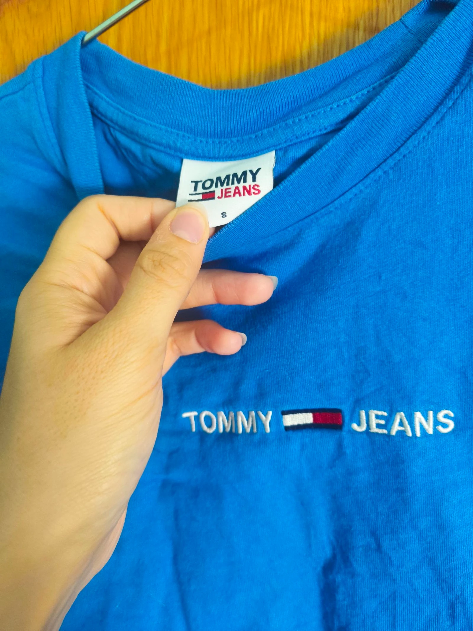 Top azul Tommy Jeans – photo 4